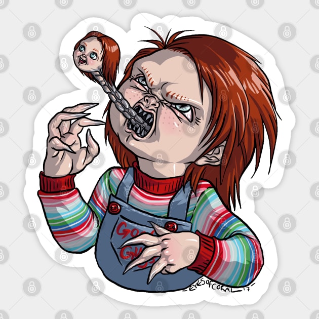 XENOCHUCK Sticker by EYESofCORAL